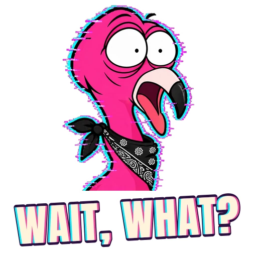 Mingo sticker: Wait, what?
